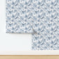 Carolina Wren & Honeysuckle Wallpaper toile