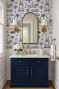 Savanah GA  Toile Wallpaper