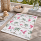 Roseate Spoonbill Tea Towel – Pink Coastal Bird Kitchen Towel, 100% Cotton Flour Sack, Palm Tree Beach House Decor, Southern Gift (Copy)