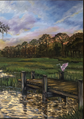 Marsh Light | Spoonbill Triptych Fine Art Canvas Collection
