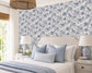 Carolina Wren & Honeysuckle Wallpaper toile