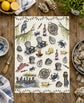 Oyster Roast Tea Towel | Lowcountry Coastal Kitchen Towel – PREORDER
