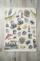 Oyster Roast Tea Towel | Lowcountry Coastal Kitchen Towel – PREORDER